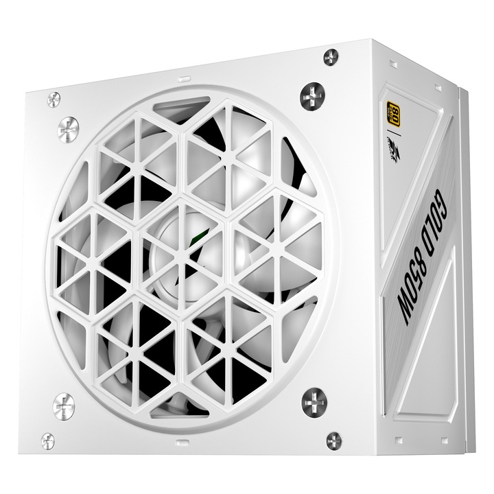 Sursa PC 1stPlayer® 850W, 80 PLUS® Gold, Full Modular, ATX 3.1, PCIe 5.1, MES ID, NGDP HA-850BA4-Wh