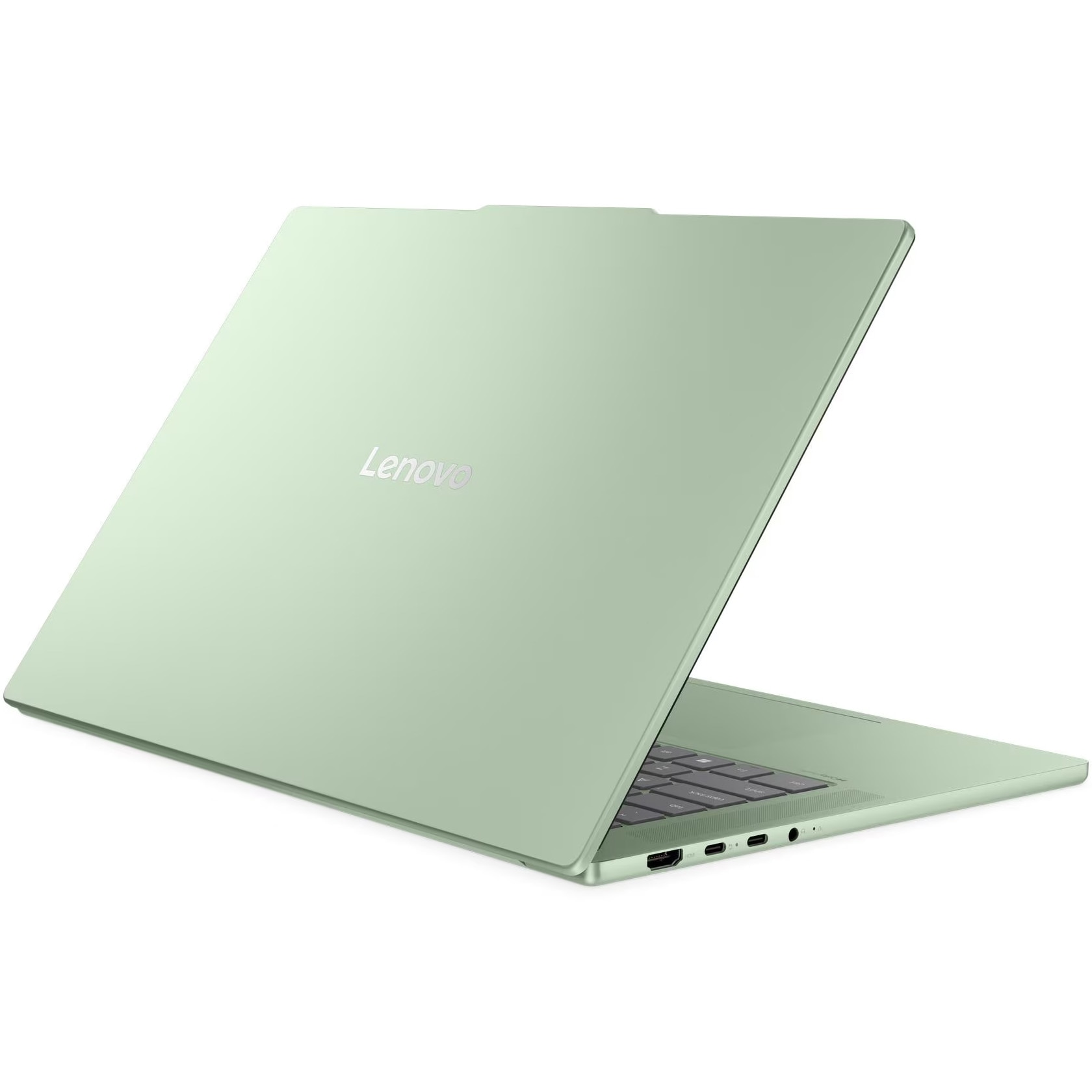 Laptop Lenovo IdeaPad Slim 5 15ARP10 cu procesor AMD Ryzen™ 7 7735HS pana la 4.75GHz, 15.3" WUXGA, IPS, 16GB LPDDR5x RAM, 512GB SSD, AMD Radeon™ 680M Graphics, No OS, Seafoam Green