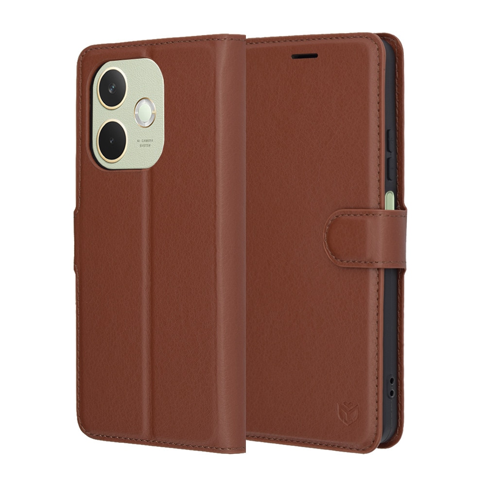 Husa pentru Oppo A5 Pro 4G / A5 Pro 5G - Techsuit Leather Folio - Brown