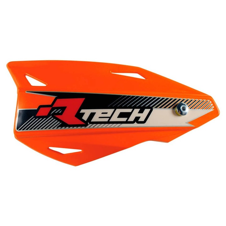 Accesoriu ATV - moto, RaceTech, protectie manete Vertigo Cross/Enduro, portocaliu, cu montaj pentru ghidon