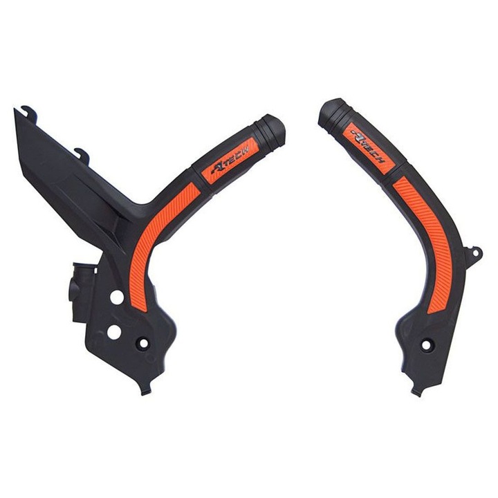 RACETECH (RTECH) КАПАЦИ ЗА РАМКИ (КОМПЛЕКТ) SUPER GRIP BIMATERIAL KTM SX 125/150/250 '19-21, SXF 250/350/450 '19-21, SXF 450 '18-21,