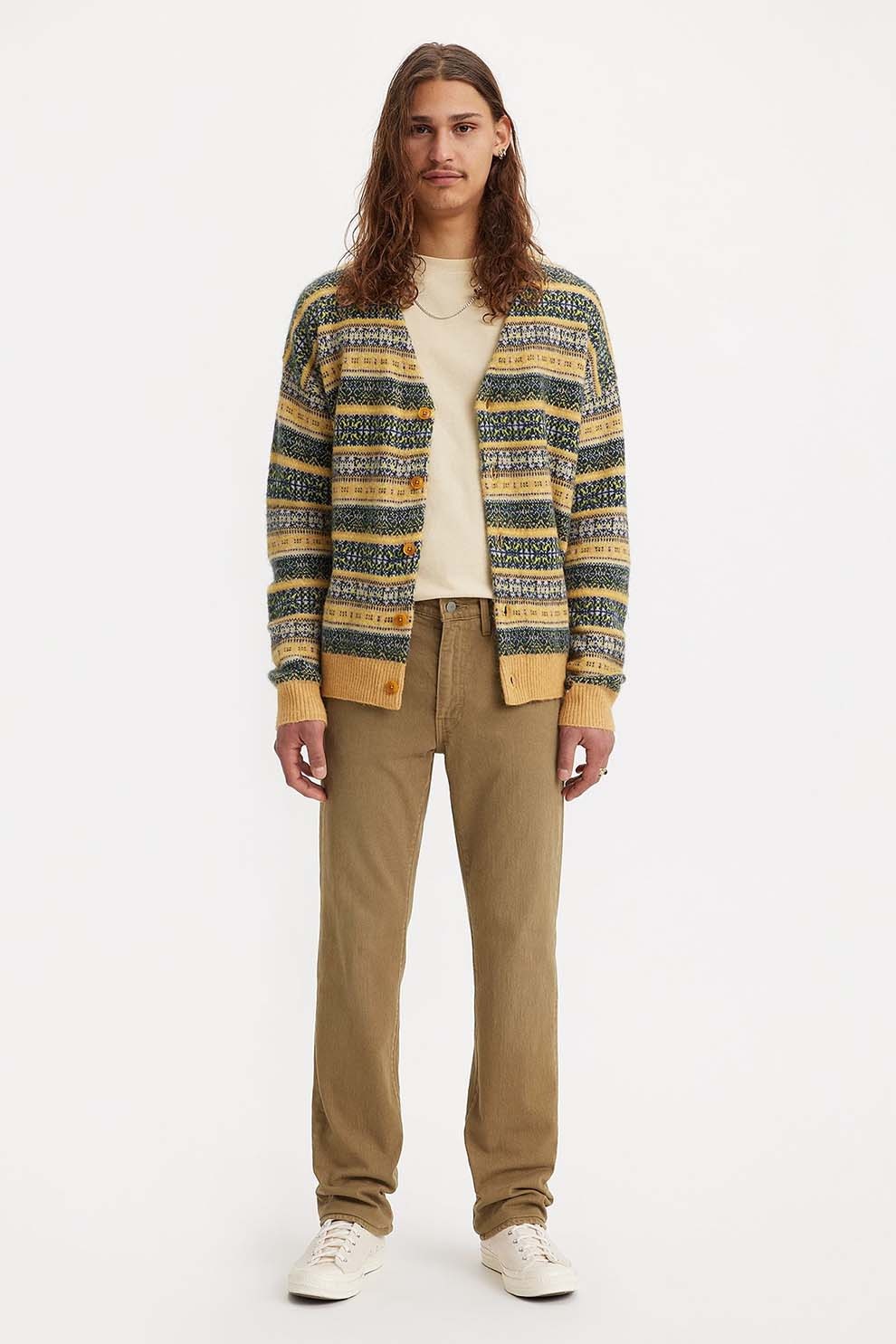 Levi's, Blugi drepti cu 5 buzunare 514™, Camel, W34-L32