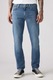 Levi's, Blugi slim fit cu talie medie 511™, Albastru melange, Albastru, W31-L32
