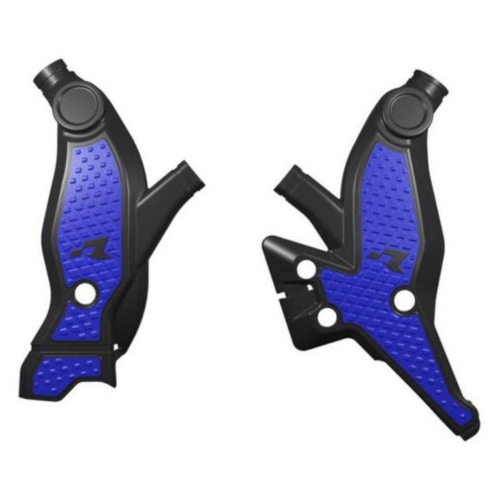 RACETECH (RTECH) 2024/07 CAPACE CADRU (SET) T7 REVOLUTION YAMAHA TENERE 700 '19-'24 CULOARE NEGRU - ALBASTRU