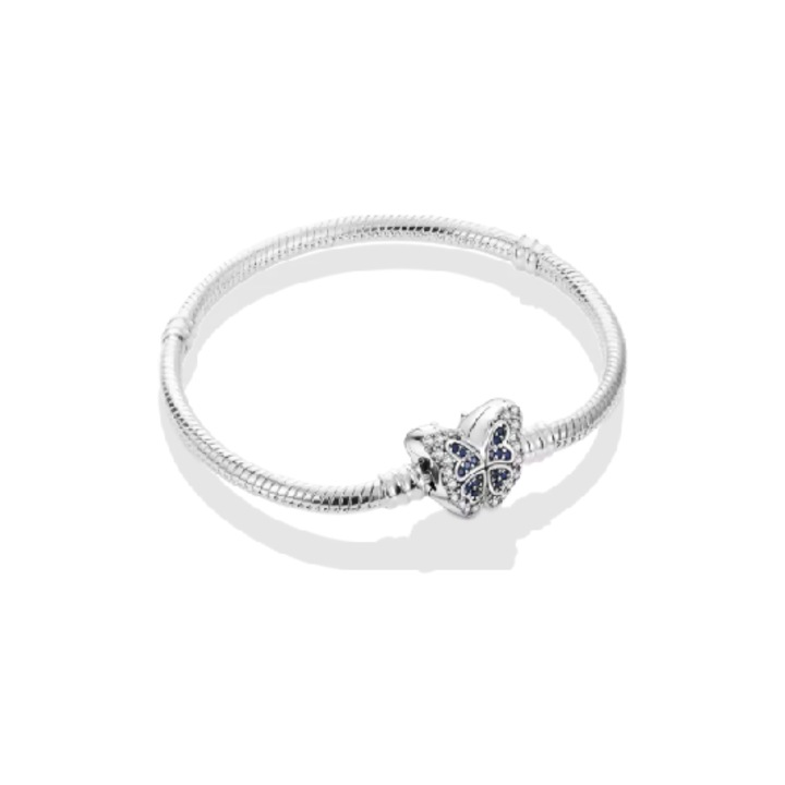 Bratara cu Talisman Fluture, din Argint