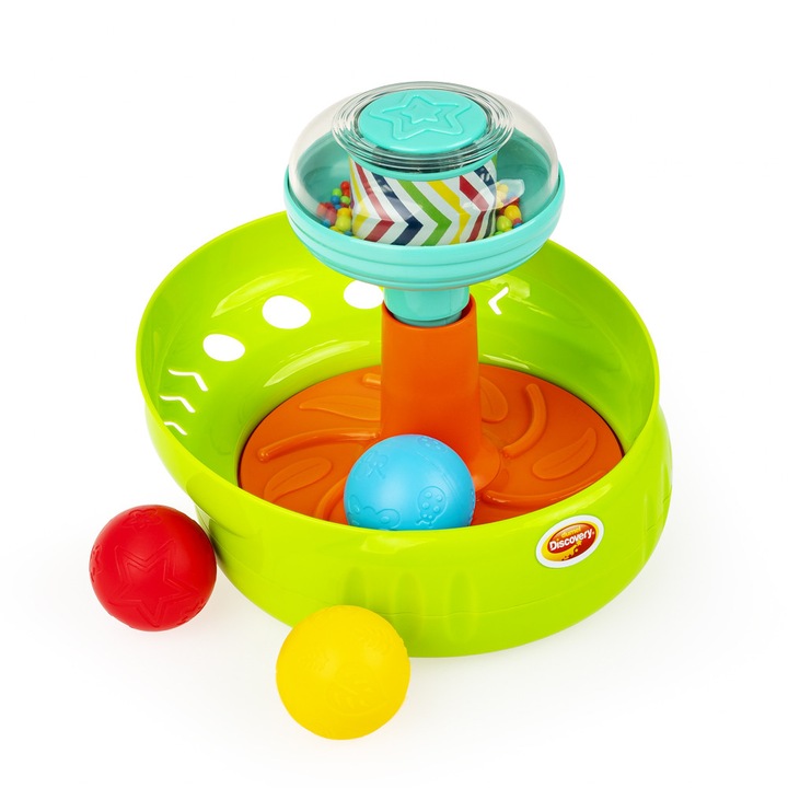 Dumel, интерактивна играчка Baczek с песнички и светлини, комплект от 3 топки, многоцветна, 6м+