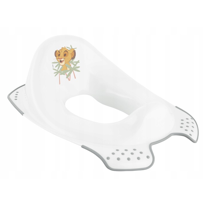 KEEEPER EWA LION KING Nakladka sedesowa antiderapanta, alb