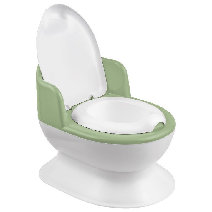 Maltex gyerek WC, fehér zöld