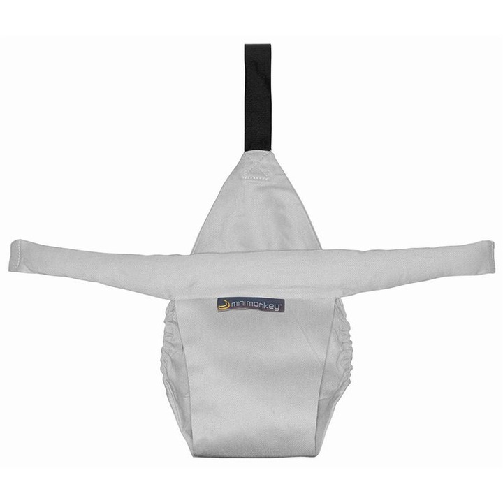 Ham pentru scaun bebelusi MINIMONKE, 6m+ gri deschis