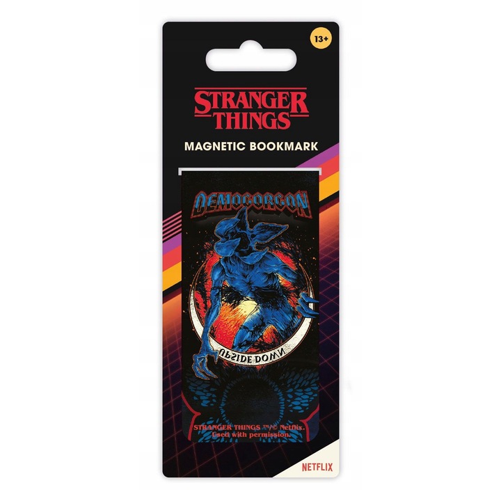 Semn de carte magnetic Stranger Things Pyramid