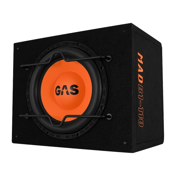 Subwoofer auto GAS MAD B1-110, 250W RMS, 4Ohm