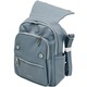 Rucsac dama casual elegant din piele ecologica: Un accesoriu practic cu multiple compartimente ideal pentru birou si oras, Culoare Albastru