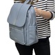 Rucsac dama casual elegant din piele ecologica: Un accesoriu practic cu multiple compartimente ideal pentru birou si oras, Culoare Albastru