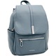 Rucsac dama casual elegant din piele ecologica: Un accesoriu practic cu multiple compartimente ideal pentru birou si oras, Culoare Albastru