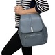 Rucsac dama casual elegant din piele ecologica: Un accesoriu practic cu multiple compartimente ideal pentru birou si oras, Culoare Albastru