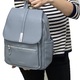 Rucsac dama casual elegant din piele ecologica: Un accesoriu practic cu multiple compartimente ideal pentru birou si oras, Culoare Albastru
