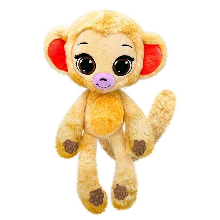 Плюшена играчка Bubblepops, 34 см, кафява, за момичета