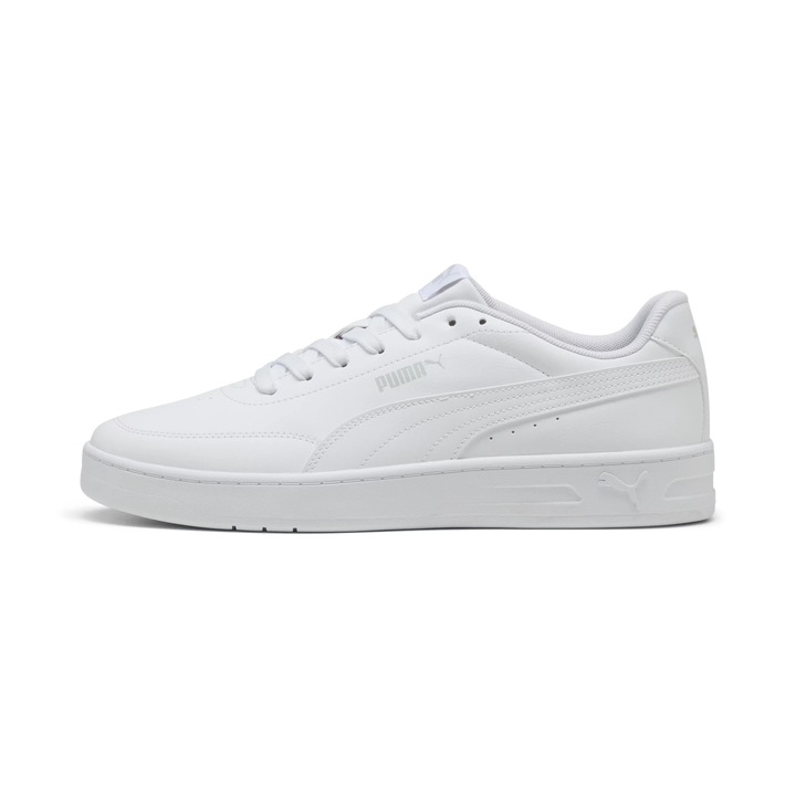 Pantofi sport pentru femei Puma Court Classic Clean, Alb, 36
