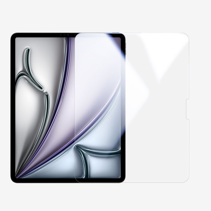 Folie sticla pentru tableta BASEUS Crystal Series HD compatibila iPad Air 11inch /2024/2025/, Easy-fix