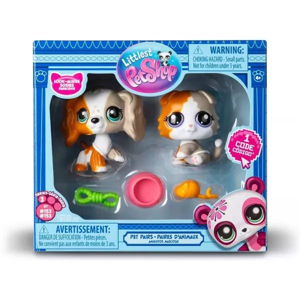 Set de joaca pentru perechi, Littlest Pet Shop: a 7-a generatie