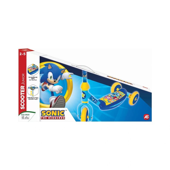 Sonic háromkerekű roller