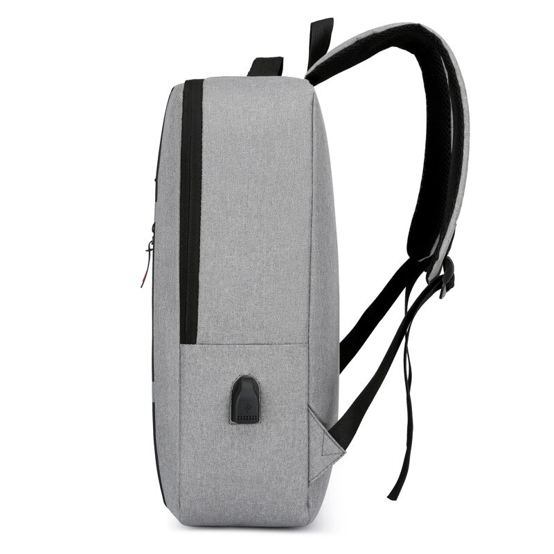 Rucsac laptop, multifunctional, capacitate mare, 15 inch, negru/gri