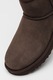 UGG, Ghete slip-on cu finisaj rezistent la apa, din piele intoarsa Classic Mini II, Maro inchis/Maro