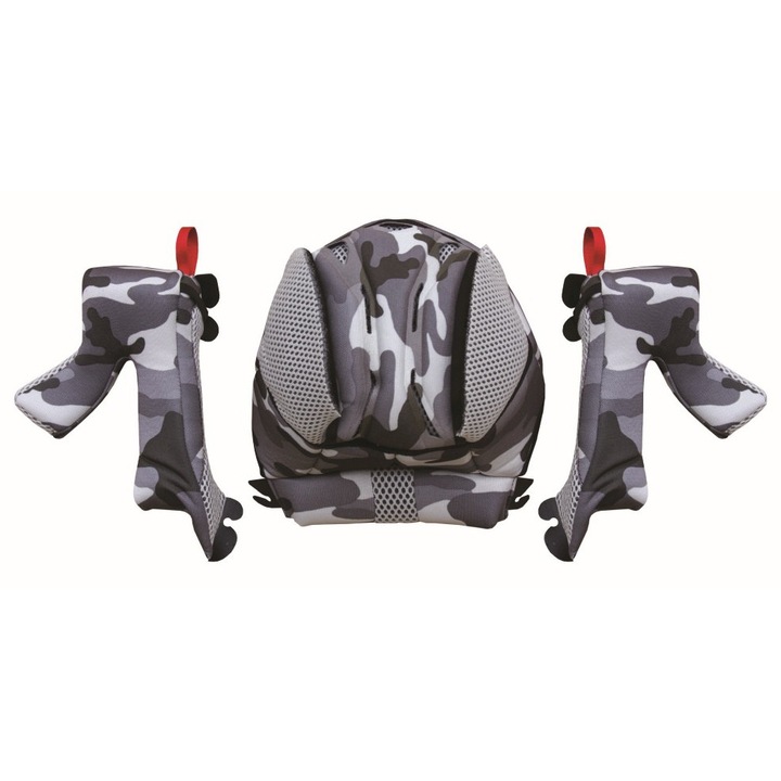 Captuseala pentru casca Pro Grip, neagra, marimea L