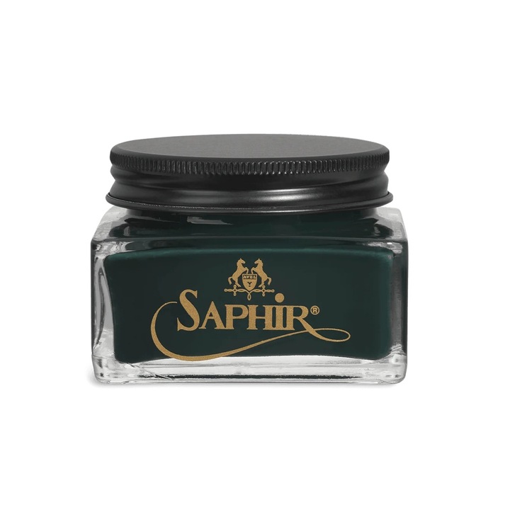 Крем за обувки Saphir Medaille d'Or, Creme 1925, 75 мл, тъмнозелен 20