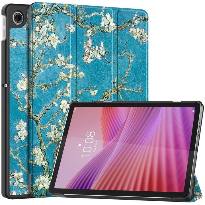 Husa tableta XGSM pentru Lenovo Tab TB311FU, Smartcase, roz, 10.1"