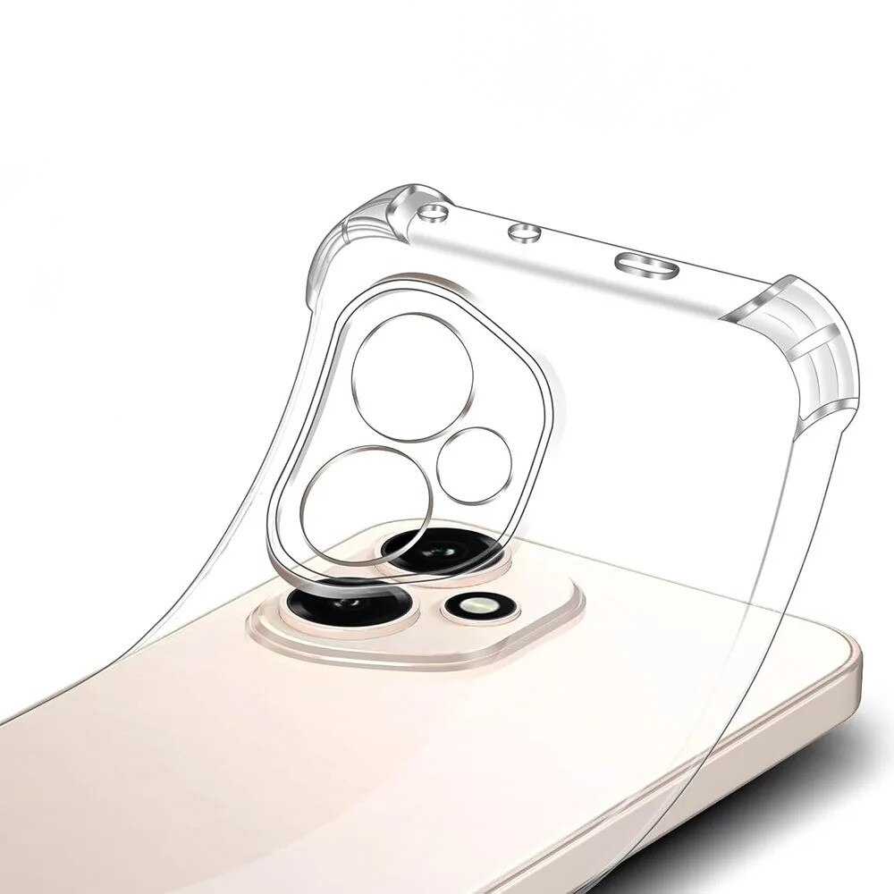 Husa telefon ERBORD pentru Honor 400 5G, transparenta, design minimalist, protectie ridicata, flexibila