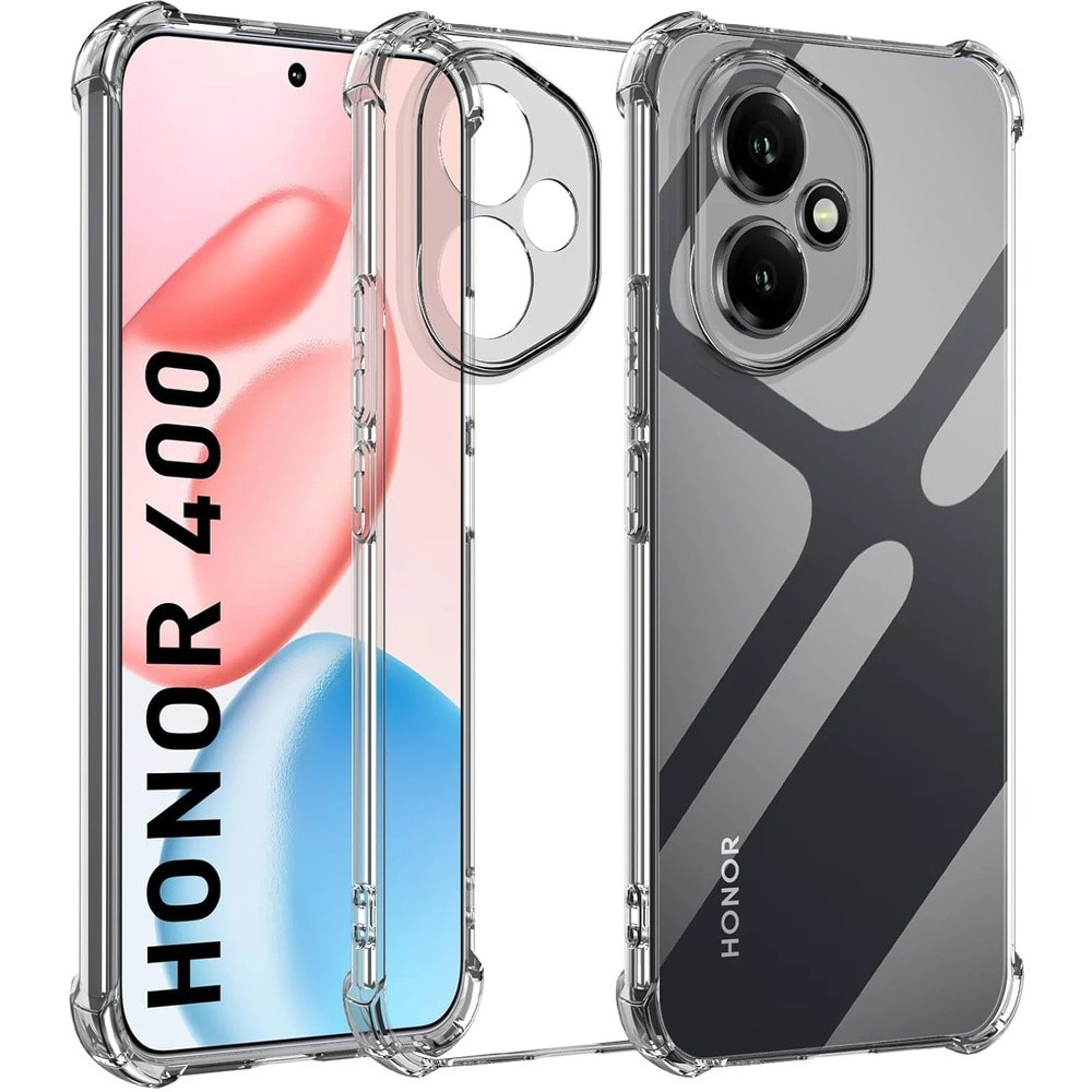 Husa telefon ERBORD pentru Honor 400 5G, transparenta, design minimalist, protectie ridicata, flexibila