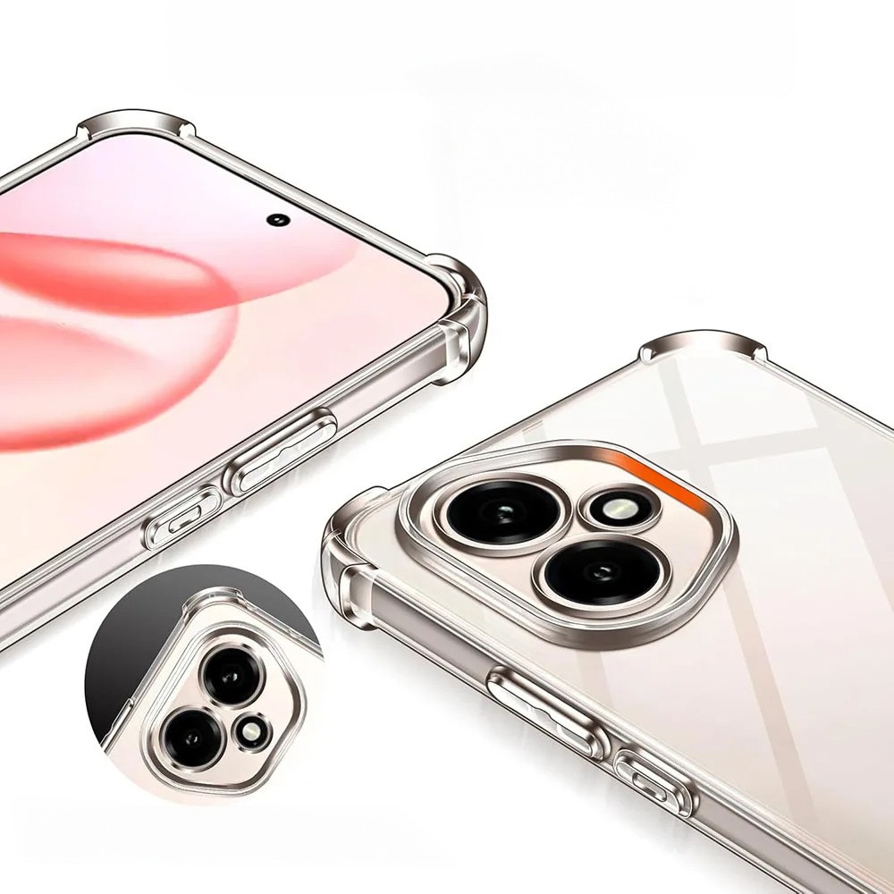 Husa telefon ERBORD pentru Honor 400 5G, transparenta, design minimalist, protectie ridicata, flexibila