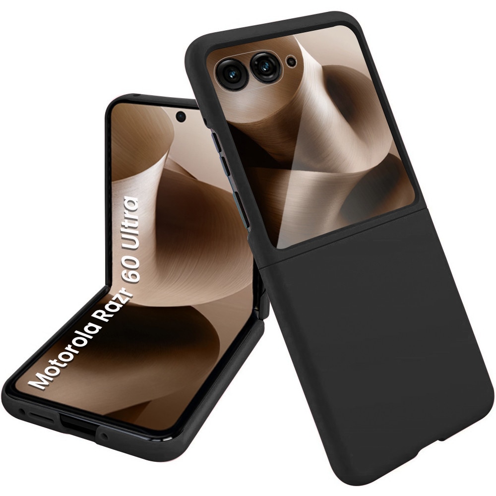 Husa cu sticla XGSM, pentru Motorola Razr 60 Ultra, neagra, ergonomica, usoara