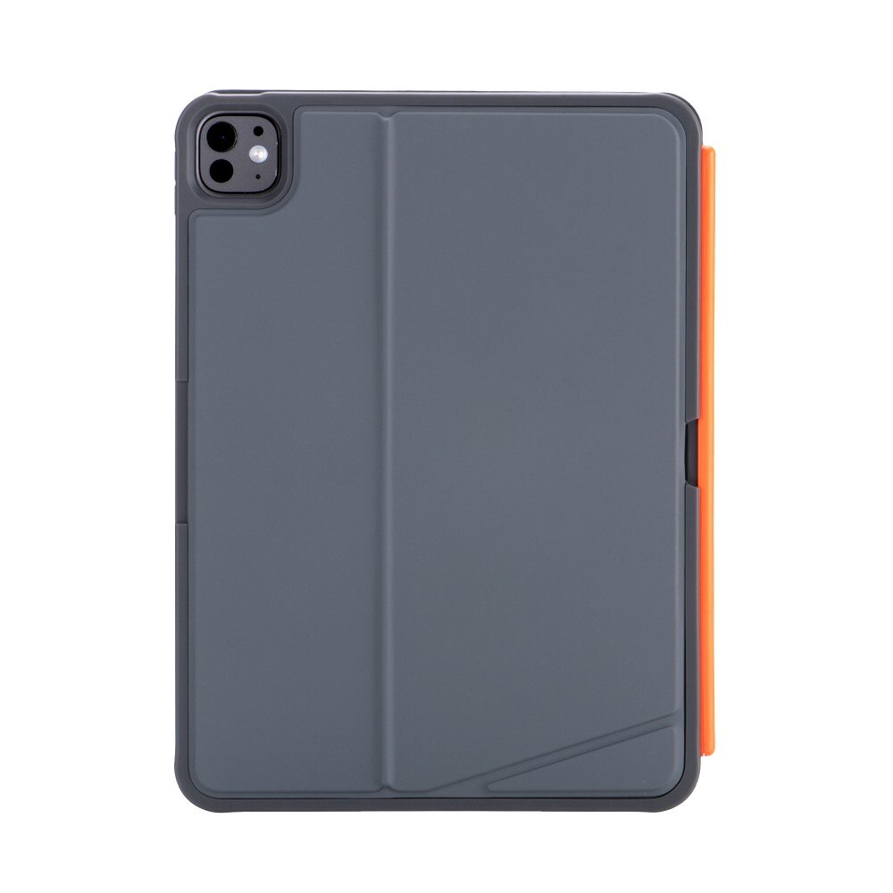 Etui cu tastatura Bluetooth pentru iPad 11" 2025 A16 / iPad 10.9" 2022, negru, material din piele ecologica