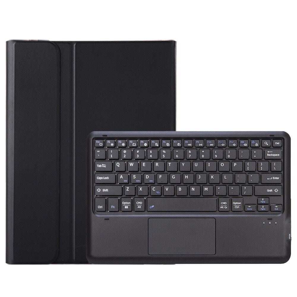 Etui cu tastatura Bluetooth si touchpad pentru tableta, XGSM, negru, compatibil cu Lenovo Idea Tab Pro