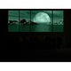 Startonight DualView Több Részes Hold, 3 darab, világít a sötétben, 60 x 150 cm