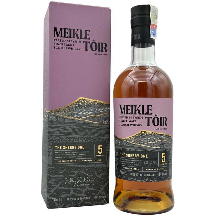 Whisky Meikle Toir The Sherry One 5 ani, 48%, 0.7l