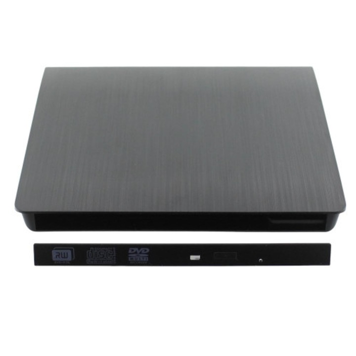 Carcasa pentru unitate optica, CD/DVD, SATA I, USB 2.0, QOLTEC, 51865, T275746