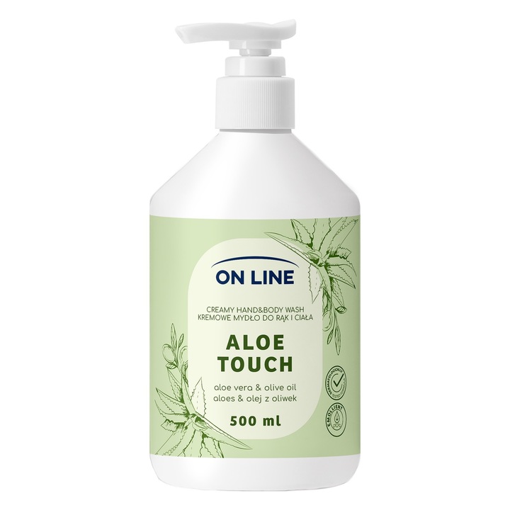 Кремообразен сапун, On Line, със зехтин, 500 мл