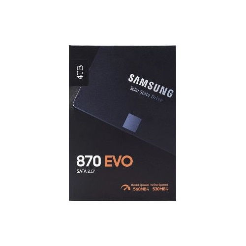 SSD Intern 2.5'' Samsung 870 Evo 4TB, SATA III, pentru Laptop si