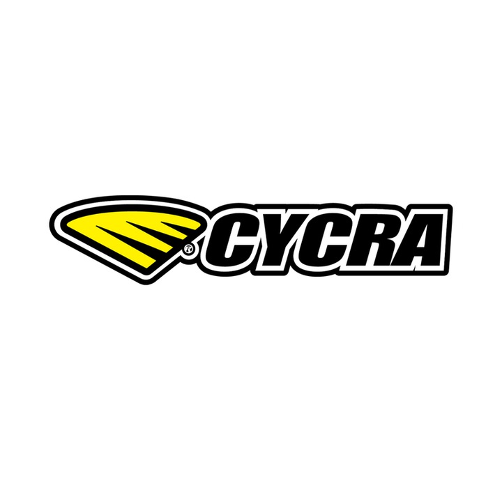 Sticker Moto Logo cycra, autoadeziv, Cri-Flo, Marime 10 cm