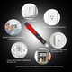 Stilou tester de tensiune non-contact 12V-1000V, Onezili, tester eficient de fir in tensiune (fir cald), stilou tester electric usor de folosit, pentru comutatoare, prize, aparate electrice etc