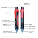 Stilou tester de tensiune non-contact 12V-1000V, Onezili, tester eficient de fir in tensiune (fir cald), stilou tester electric usor de folosit, pentru comutatoare, prize, aparate electrice etc