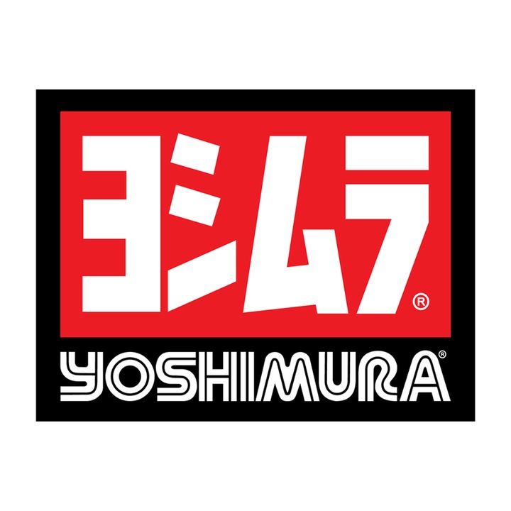 Sticker Moto Logo Yoshi, autoadeziv, Cri-Flo, Marime 6 cm