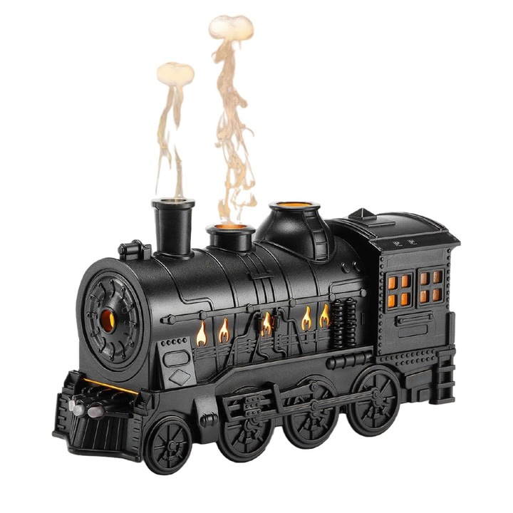 Umidificator de aer ultrasonic profesional, Titanic Humidificator 250 ml, Difuzor de uleici uleici Difuzor de aromaterapie cu ultrasunete cu ceata rece cu telecomanda 7 lumini 2 mod ceata Oprire automata Dormitor Biroul Hotel