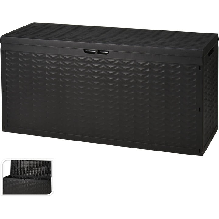 Градинска кутия за съхранение от ратан