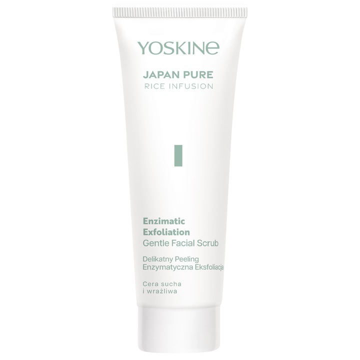 Yoskine, Japan Pure, Rice Infusion, Exfoliating Scrub, 75 ml