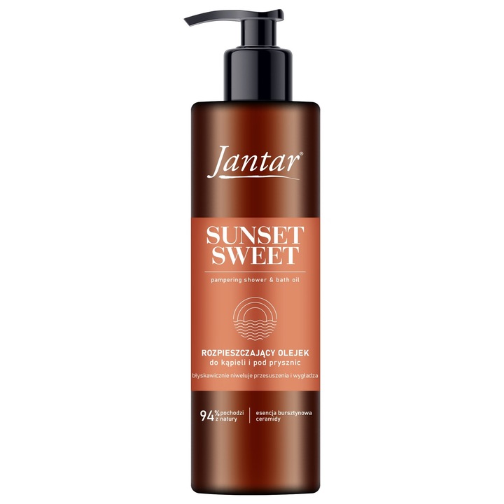 Tusfürdő, Farmona Sunset Sweet, borostyánkivonattal és ceramidokkal, 400 ml