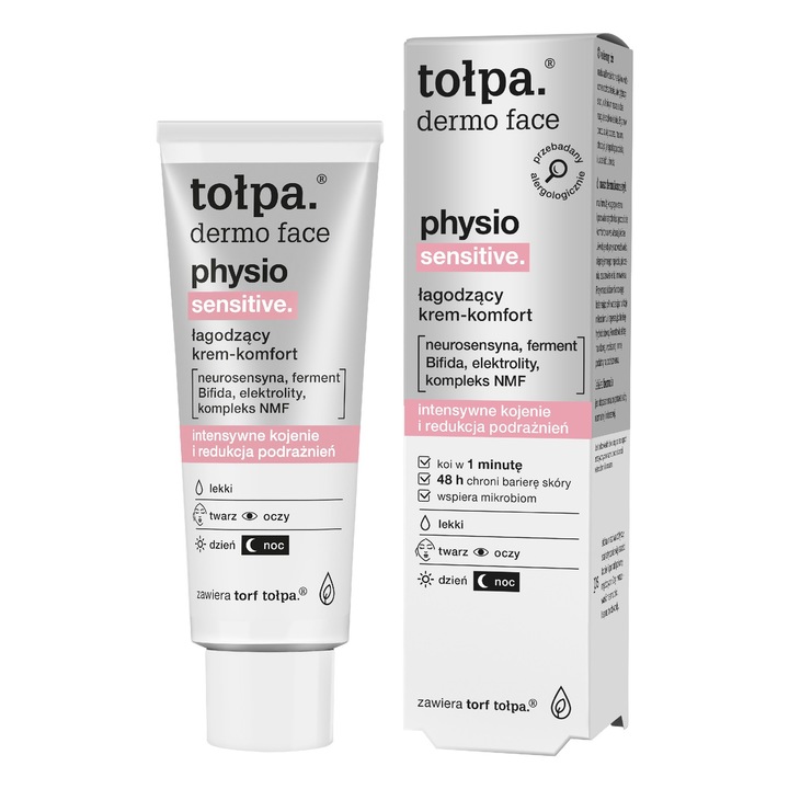 Tolpa Dermo Face Physio arckrém, nyugtató, 40ml